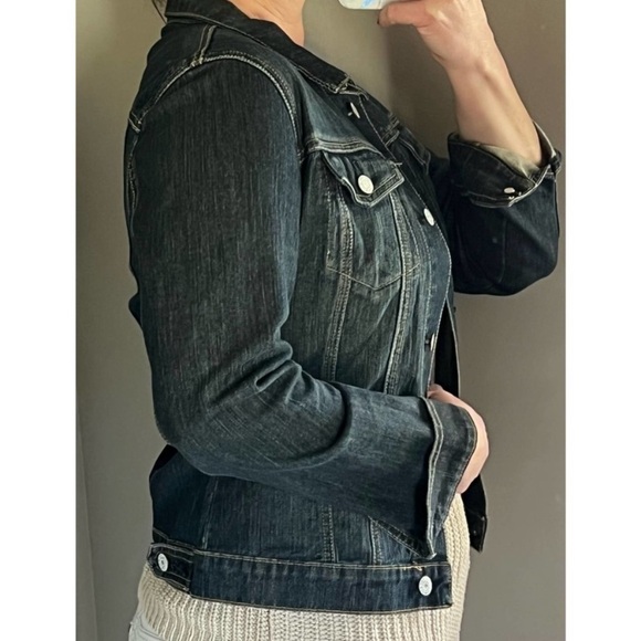 New York & Co denim jean jacket size medium - Picture 8 of 13